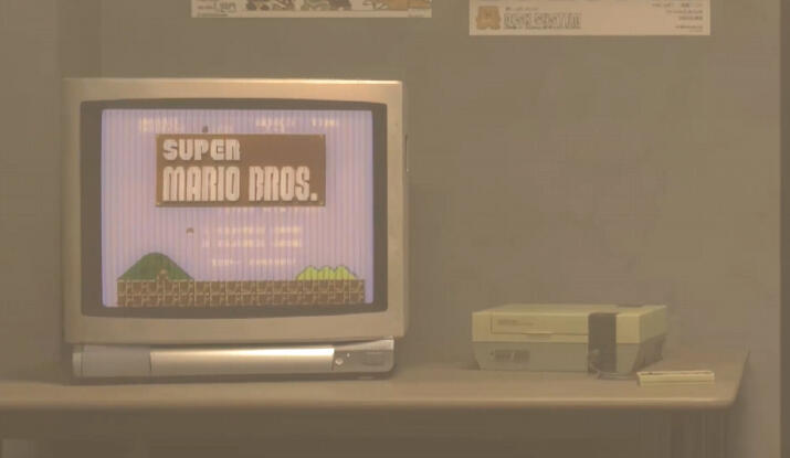 Nintendo NES with CRT Monitor